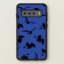 Dragon Silhouettes Pattern  - How To Train Your Dragon Phone Case for Galaxy S10 Plus