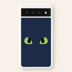 Black Fury Dragon Face  - How To Train Your Dragon Phone Case for Google Pixel 7 Pro