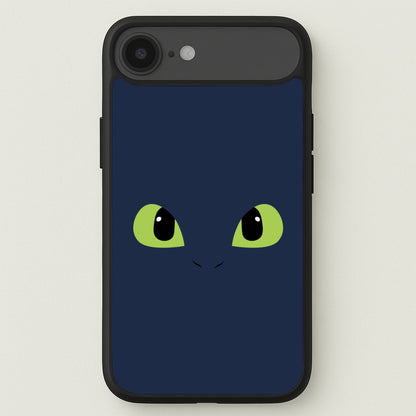 Black Fury Dragon Face Phone Case for iPhone 17 Air