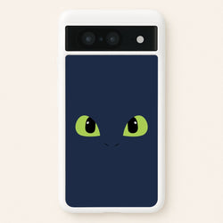 Black Fury Dragon Face  - How To Train Your Dragon Phone Case for Google Pixel 8