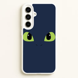 Black Fury Dragon Face  - How To Train Your Dragon Phone Case for Galaxy A56
