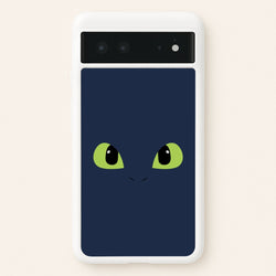Black Fury Dragon Face  - How To Train Your Dragon Phone Case for Google Pixel 6
