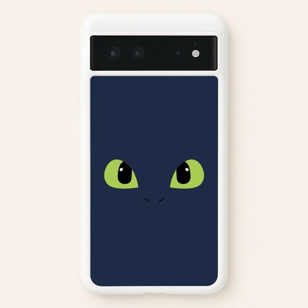 Black Fury Dragon Face  - How To Train Your Dragon Phone Case for Google Pixel 6