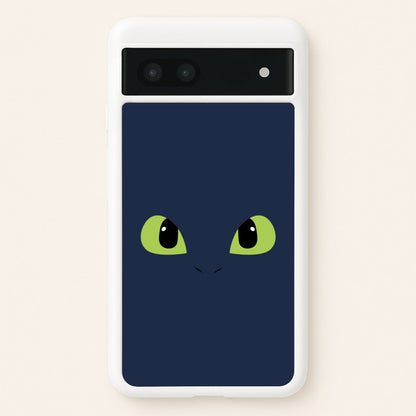 Black Fury Dragon Face  - How To Train Your Dragon Phone Case for Google Pixel 6a