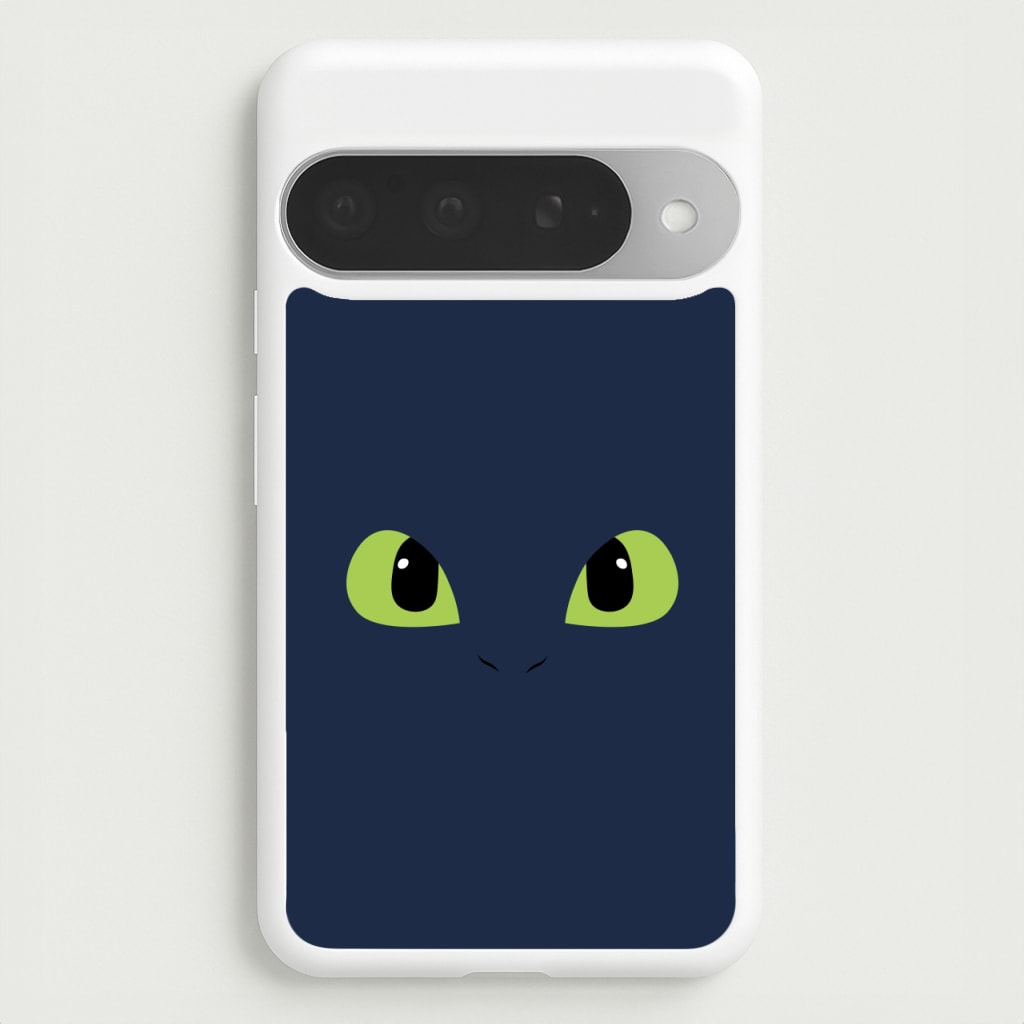 Black Fury Dragon Face Phone Case for Google Pixel 10 Pro XL