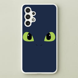 Black Fury Dragon Face  - How To Train Your Dragon Phone Case for Galaxy A13