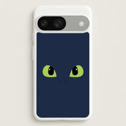 Black Fury Dragon Face  - How To Train Your Dragon Phone Case for Google Pixel 9 / 9 Pro