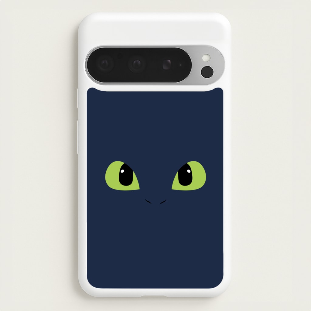 Black Fury Dragon Face  - How To Train Your Dragon Phone Case for Google Pixel 9 Pro XL