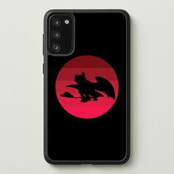 Red Sunset Dragon  - How To Train Your Dragon Phone Case for Galaxy S20FE