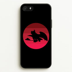 Red Sunset Dragon  - How To Train Your Dragon Phone Case for iPhone 5 / 5s / SE 2016