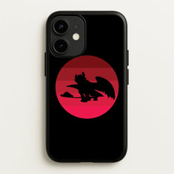 Red Sunset Dragon  - How To Train Your Dragon Phone Case for iPhone 12 / 12 Pro