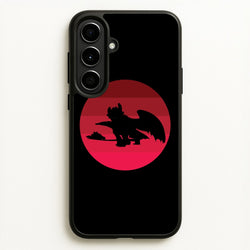Red Sunset Dragon  - How To Train Your Dragon Phone Case for Galaxy A56