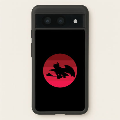 Red Sunset Dragon  - How To Train Your Dragon Phone Case for Google Pixel 8a