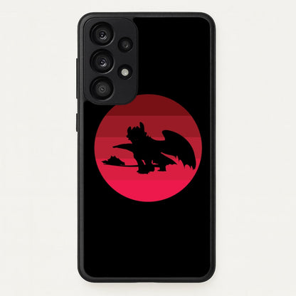 Red Sunset Dragon  - How To Train Your Dragon Phone Case for Galaxy A33