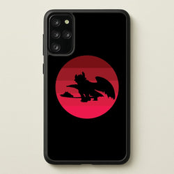 Red Sunset Dragon  - How To Train Your Dragon Phone Case for Galaxy S20 Plus
