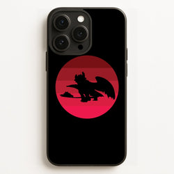Red Sunset Dragon  - How To Train Your Dragon Phone Case for iPhone 12 Pro Max