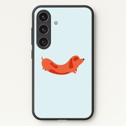Little sausage - Dachshunds  - Dachshunds Phone Case for Galaxy S25 Plus