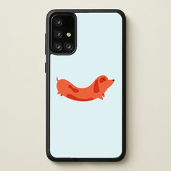 Little sausage - Dachshunds  - Dachshunds Phone Case for Galaxy A71