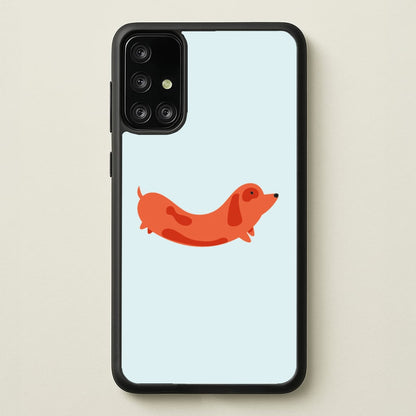 Little sausage - Dachshunds  - Dachshunds Phone Case for Galaxy A71