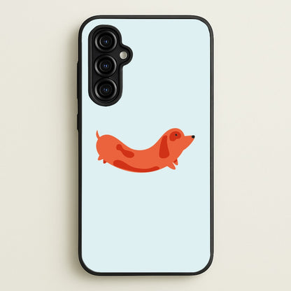 Little sausage - Dachshunds  - Dachshunds Phone Case for Galaxy A54