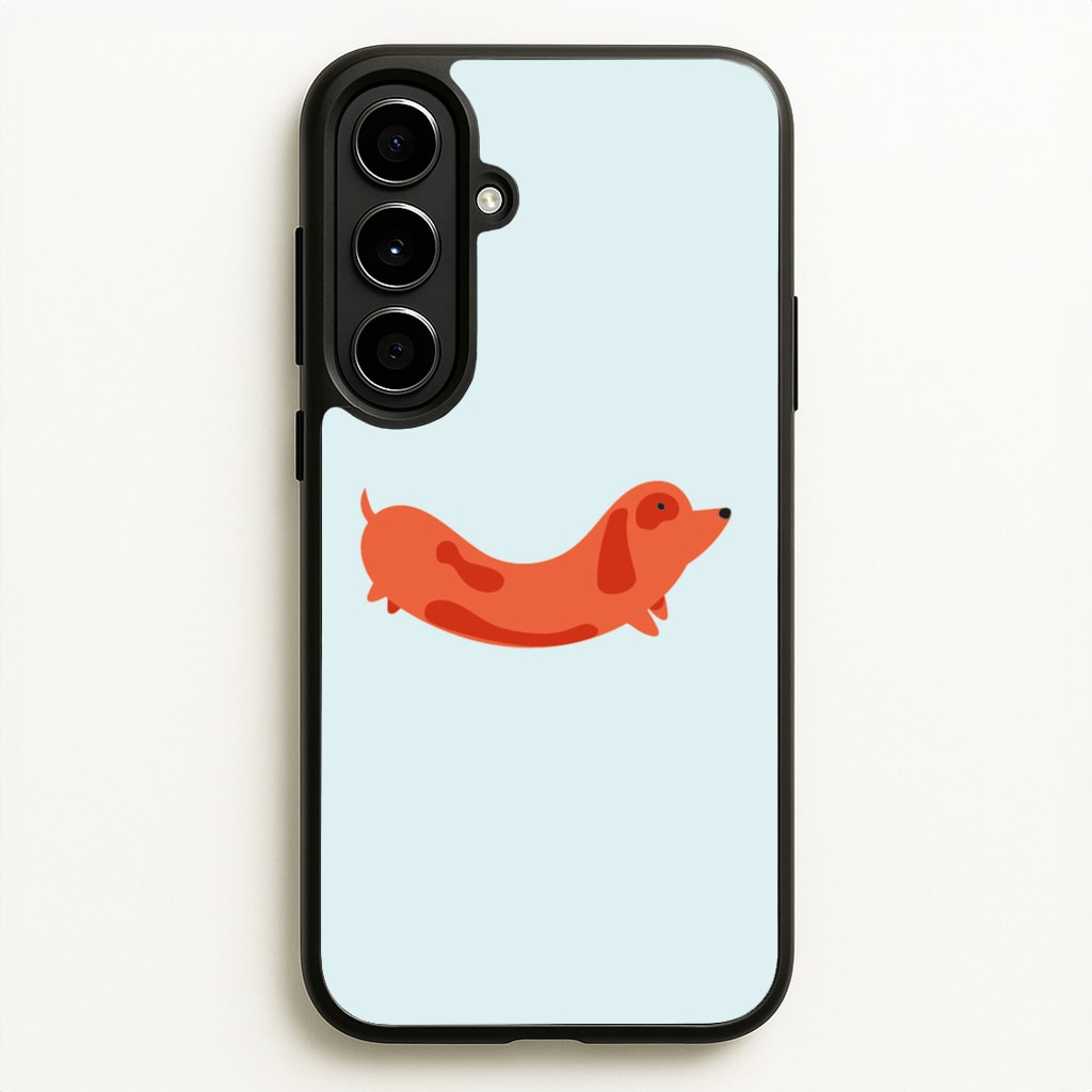 Little sausage - Dachshunds  - Dachshunds Phone Case for Galaxy A56