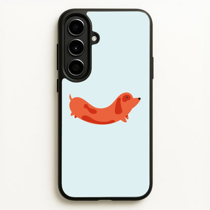 Little sausage - Dachshunds  - Dachshunds Phone Case for Galaxy A56
