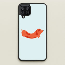 Little sausage - Dachshunds  - Dachshunds Phone Case for Galaxy A12