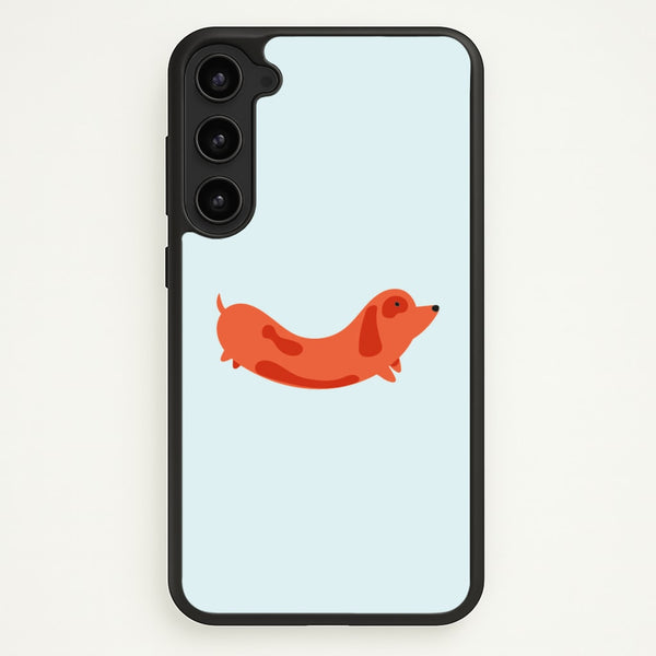 Little sausage - Dachshunds  - Dachshunds Phone Case for Galaxy S23 Plus
