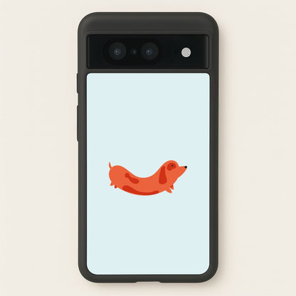Little sausage - Dachshunds  - Dachshunds Phone Case for Google Pixel 8