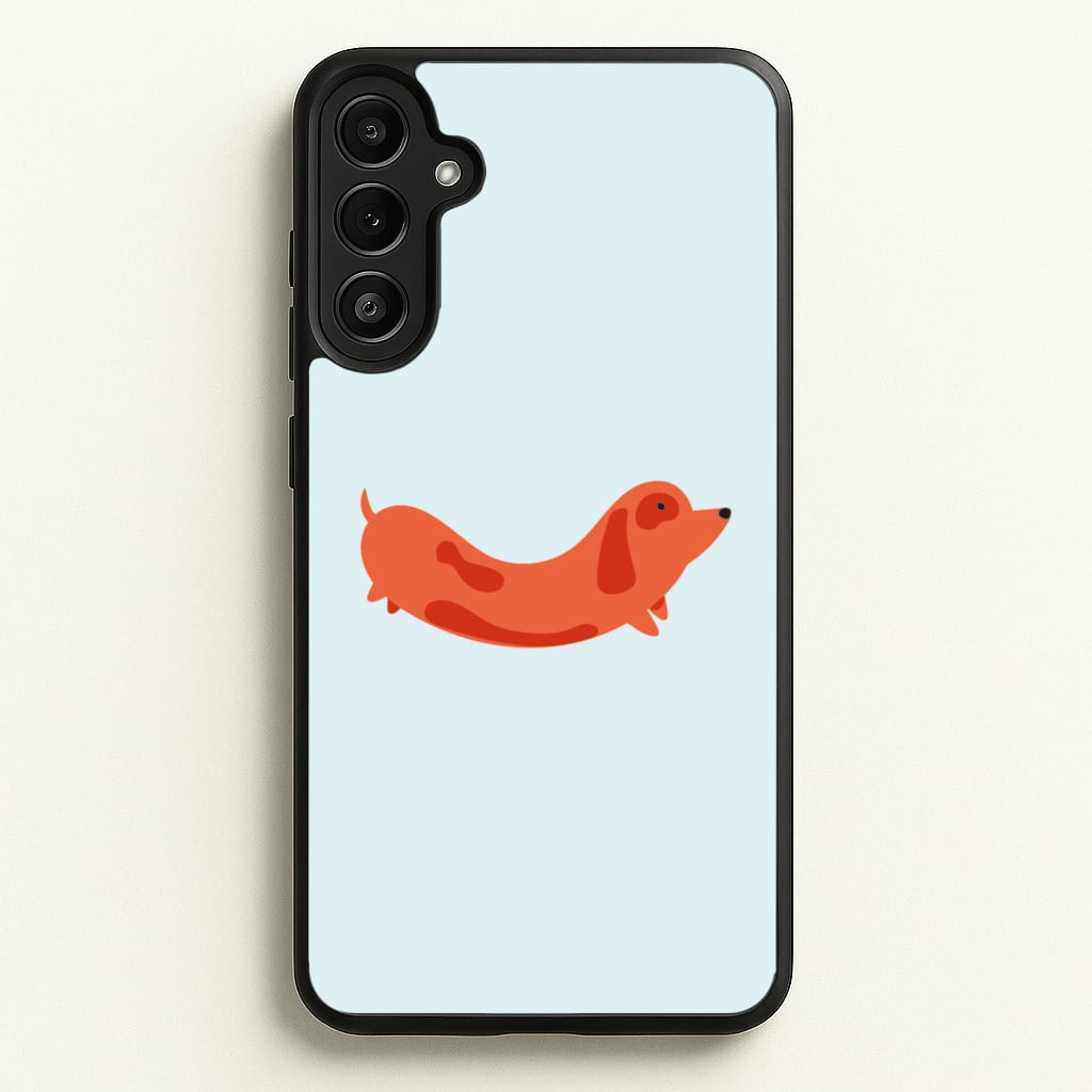 Little sausage - Dachshunds  - Dachshunds Phone Case for Galaxy A36