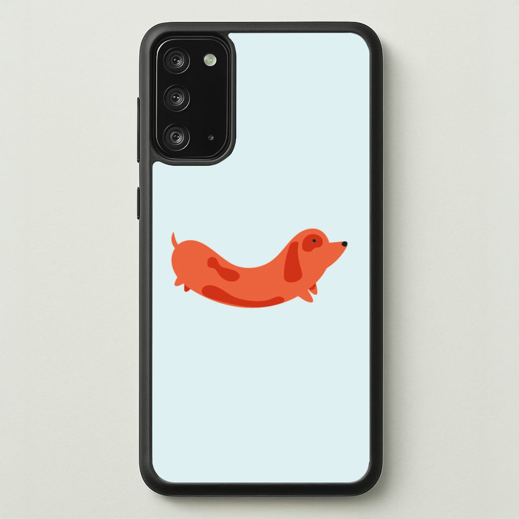 Little sausage - Dachshunds  - Dachshunds Phone Case for Galaxy Note 20