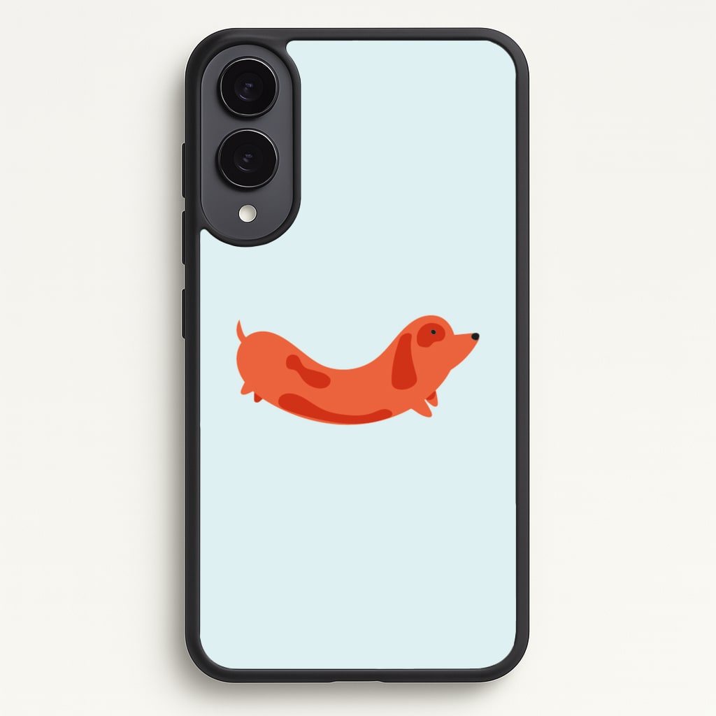 Little sausage - Dachshunds  - Dachshunds Phone Case for Galaxy S25 Edge