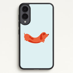 Little sausage - Dachshunds  - Dachshunds Phone Case for Galaxy S25 Edge