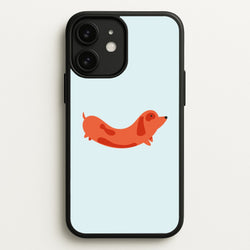Little sausage - Dachshunds  - Dachshunds Phone Case for iPhone 11