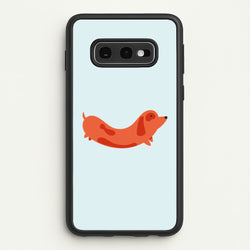 Little sausage - Dachshunds  - Dachshunds Phone Case for Galaxy S10e