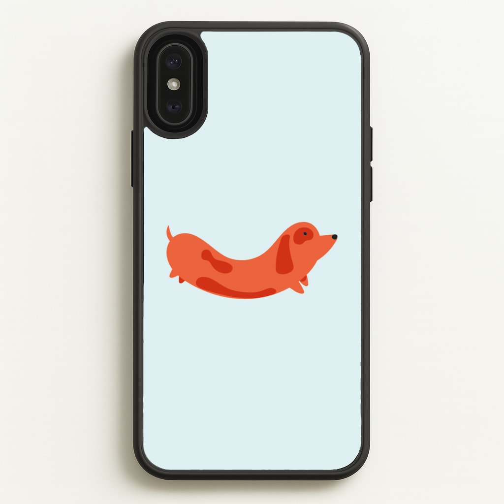 Little sausage - Dachshunds  - Dachshunds Phone Case for iPhone XS Max