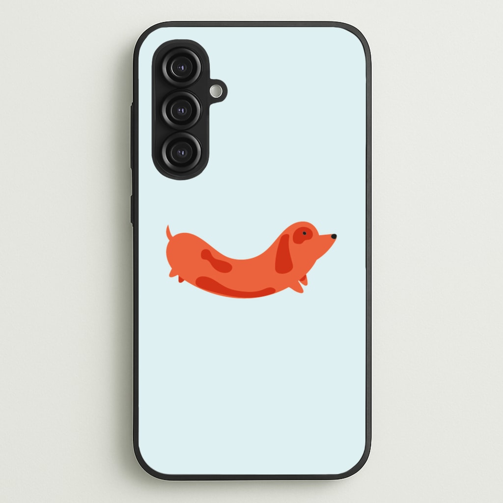 Little sausage - Dachshunds  - Dachshunds Phone Case for Galaxy S23FE