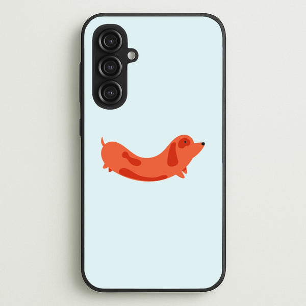 Little sausage - Dachshunds  - Dachshunds Phone Case for Galaxy S23FE