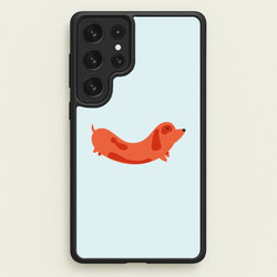 Little sausage - Dachshunds  - Dachshunds Phone Case for Galaxy S22 Ultra