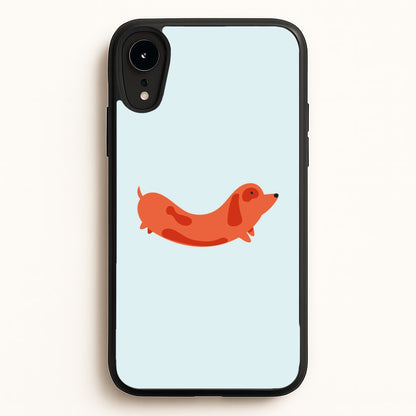 Little sausage - Dachshunds  - Dachshunds Phone Case for iPhone XR