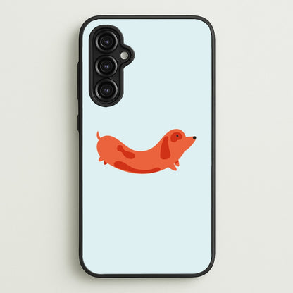 Little sausage - Dachshunds  - Dachshunds Phone Case for Galaxy A14