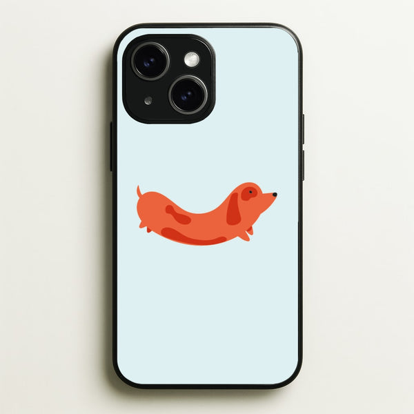 Little sausage - Dachshunds  - Dachshunds Phone Case for iPhone 15