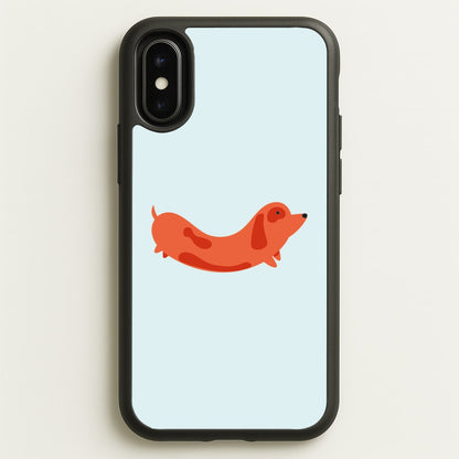 Little sausage - Dachshunds  - Dachshunds Phone Case for iPhone X / XS