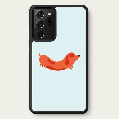 Little sausage - Dachshunds  - Dachshunds Phone Case for Galaxy Note 20 Ultra