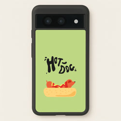 Hot Dog - Dachshunds  - Dachshunds Phone Case for Google Pixel 8a