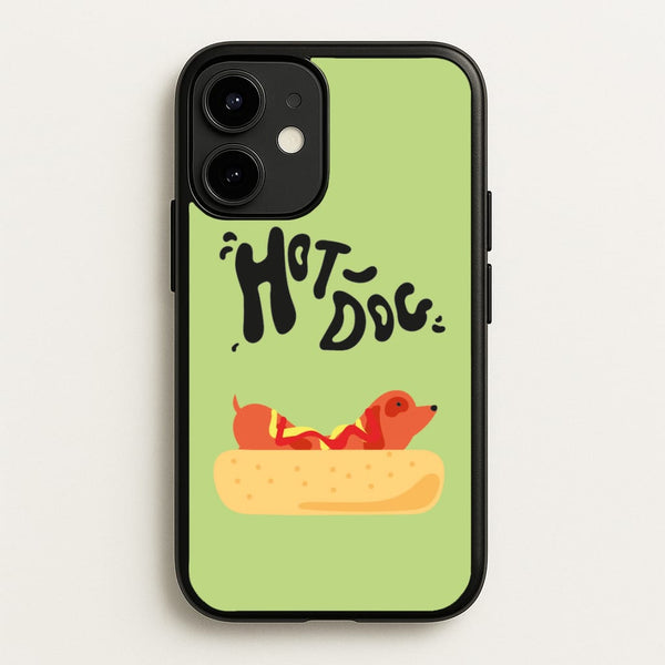 Hot Dog - Dachshunds  - Dachshunds Phone Case for iPhone 12 Mini