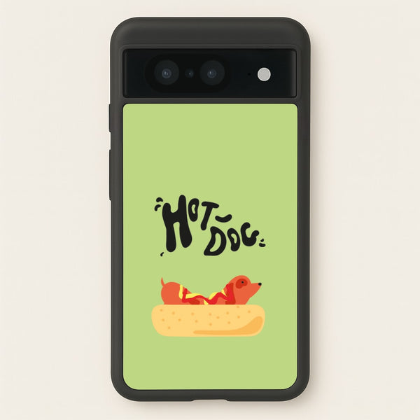 Hot Dog - Dachshunds  - Dachshunds Phone Case for Google Pixel 8