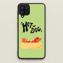 Hot Dog - Dachshunds  - Dachshunds Phone Case for Galaxy A12