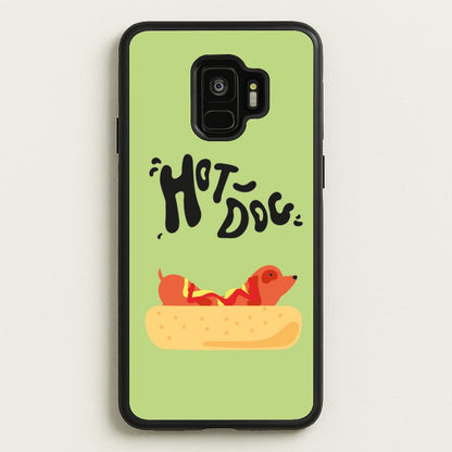 Hot Dog - Dachshunds  - Dachshunds Phone Case for Galaxy S9