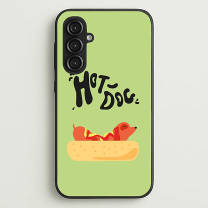 Hot Dog - Dachshunds  - Dachshunds Phone Case for Galaxy S23FE